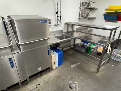 Rhima - WD-PRM 7 - Korvenvoorwasmachine met aanvoertafel (C)