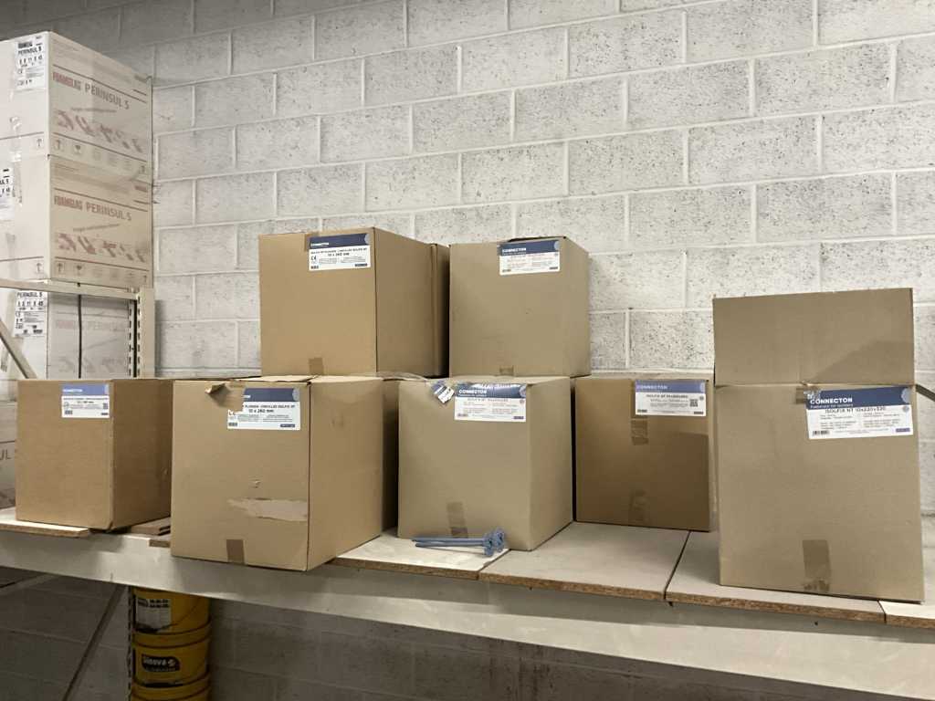 12 boxes of plugs CONNECTON ISOLFIX