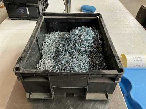 Würth 15.13kg Assorted fasteners in stackable container