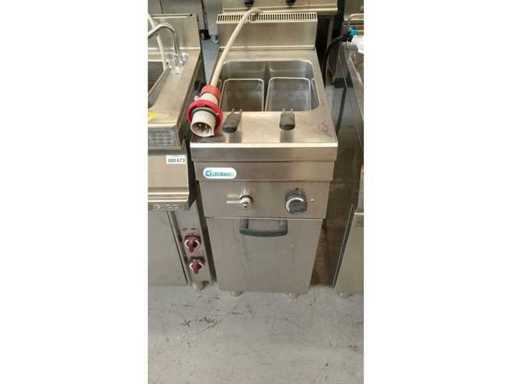TECNOINOX Elektrischer Nudelkocher, 1 Schüssel, 2 Körbe,