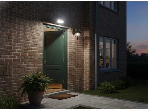 Solar 400lm LED 3in1 kleur CCT Breedstraaler met Sensor(16x)