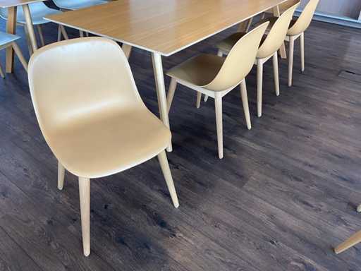 Muuto Dining Chair (brown) (8x)