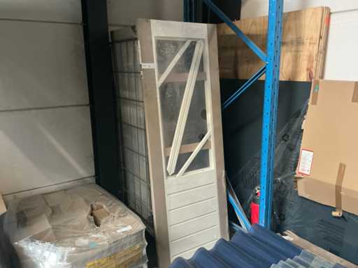 Balkondeur massief meranti 730x2015mm