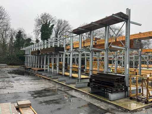 Porte-à-faux double face 7x35