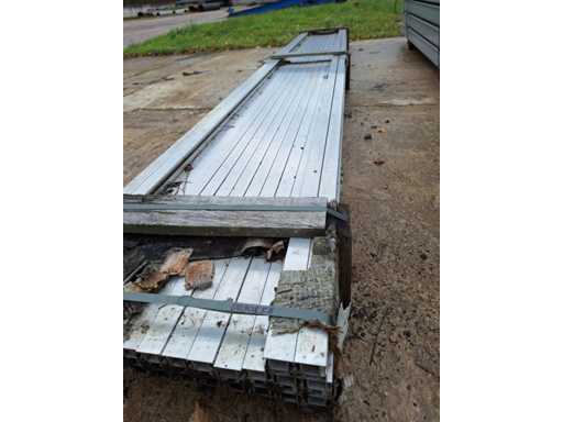 Fixtures MS7 PV (slate roofing), mounting systems