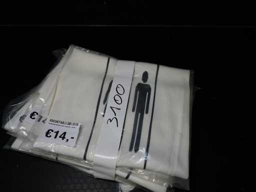 SHOWTEX - TRUSSLEEVE WHITE 27 CM - LAVATORY - 60 CM - Aluminum Trusses (6x)