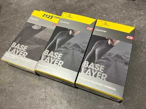 GripGrab 6011/6029 Base a maniche lunghe - S/M (3x)