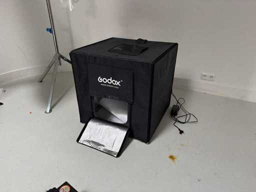 Godox fototent / lightbox met LED verlichting en achtergronden