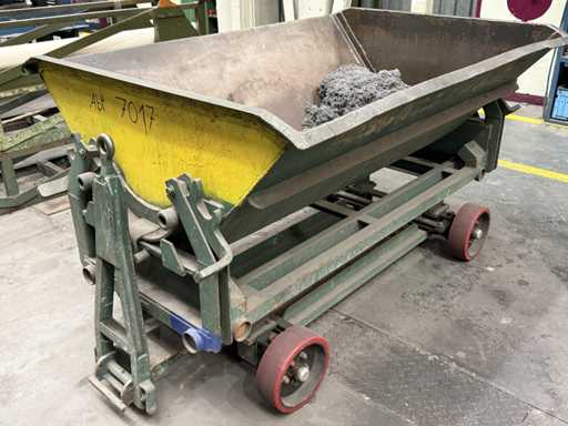   Scrap - tipping containers