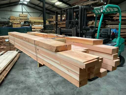 Douglas balk geschaafd - 285-300x22x6,2 cm (16x)