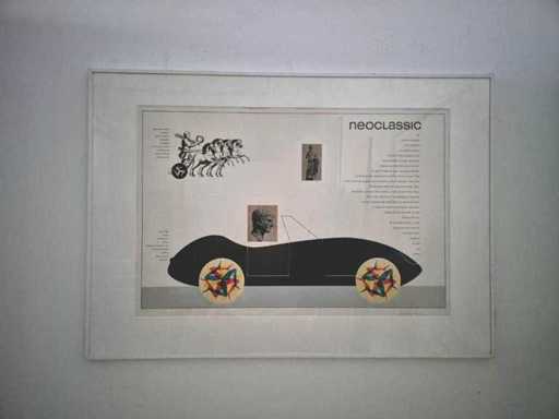 Thompson - Lithographie - « Neo Classic » - 70 x 100 cm.