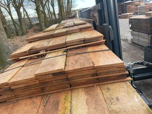 Panneaux de revêtement Angelim Pedra 2000-5500x200x20 mm (112x)