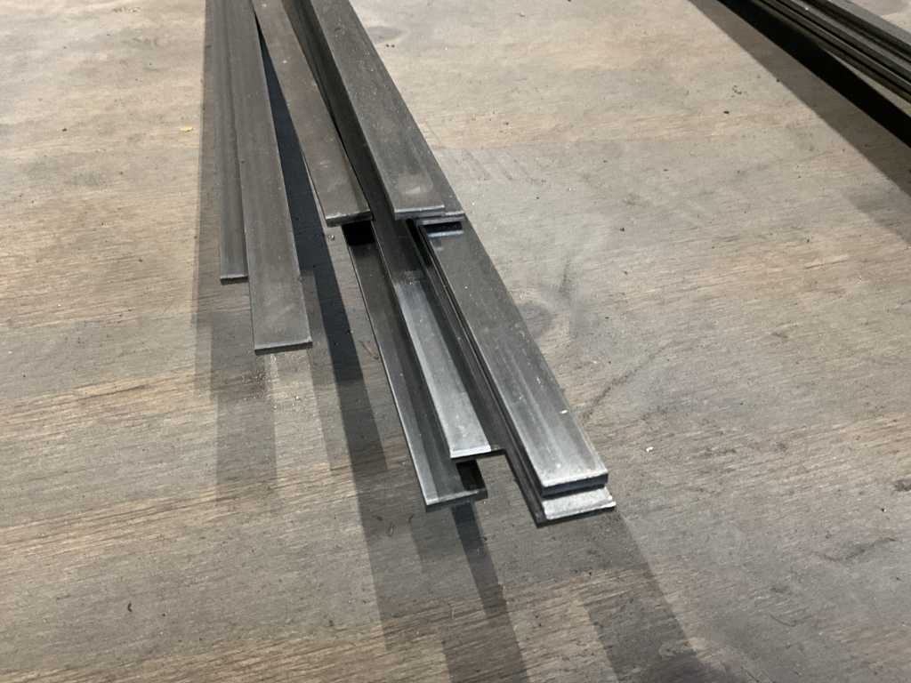 Bare flat steel