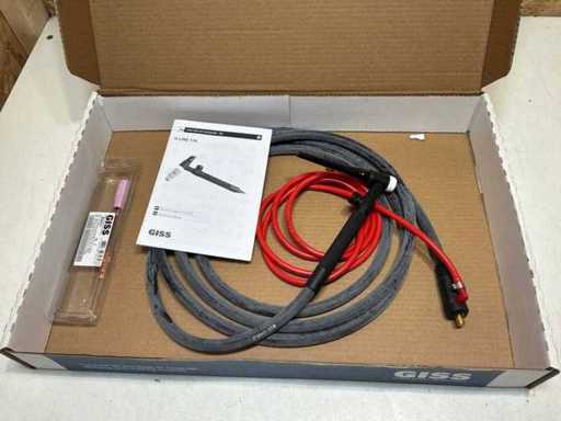 Giss Spartex SR17 Tig torch with valve (2x)