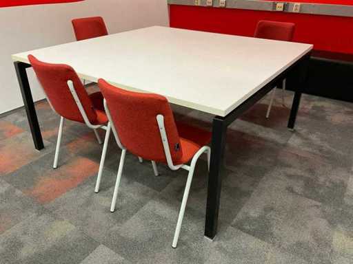 160x160cm Conference Table