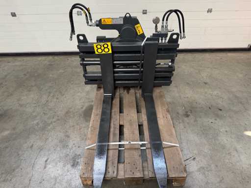 2021 FEM2 Kaup 1.5T451 1.800kg Swivel Clamp 360° Rotary Device + Fork Adjuster