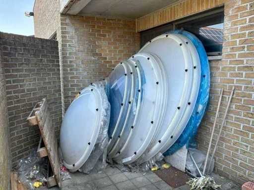 Roof domes Roofing material