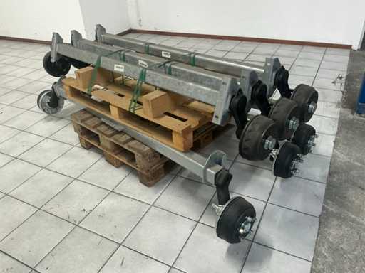 Knott geremde torsie As 1670mm (6x)