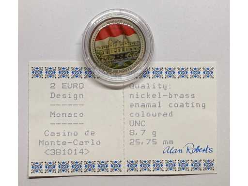 2 Euro Monaco Casino de Monte Carlo
