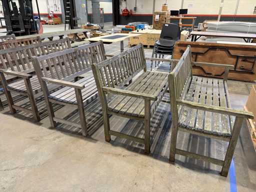 Felixwood Garden Bench (2x)