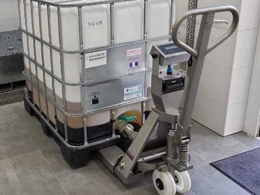 Jungheinrich Ravas Roestvrijstalen Weegpalletwagen INOX PRO