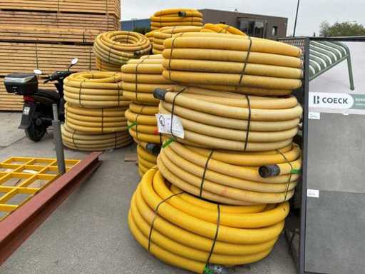 Batch of drainage pipes