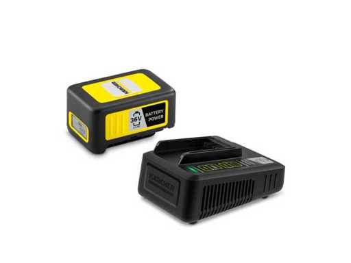 Kärcher 36v Batterie réglée + chargeur rapide