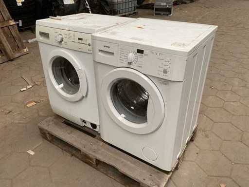 1xGorenje en 1x Siemens wasmachines (2x)