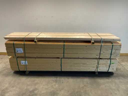 Fichtendiele gehobelt mit Nut und Feder 360x17x2,8 cm (50x)