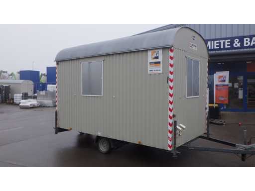 HBU CONSTRUCTION TRAILER 370, 80 KM/H