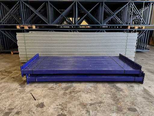 Torri – Palettenregal 25 Meter (410 cm) hoch, verzinkte aufrechte Stangen