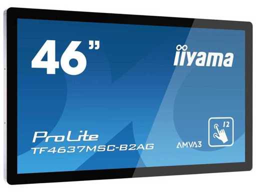 Iiyama ProLite - Multi-touchscreen da 46" inclusa custodia di volo di alta qualità