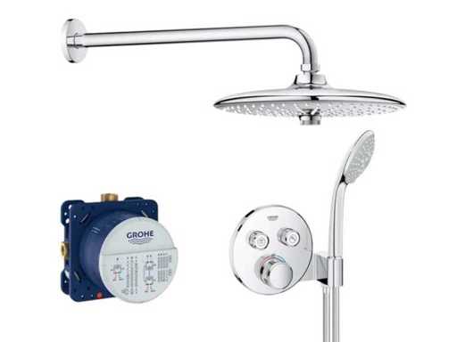 Grohe Grohterm Smartcontrol 260 Built-in rain shower set
