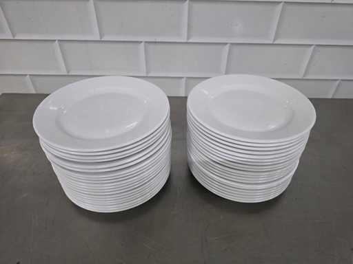 Porcelain plate (40x)