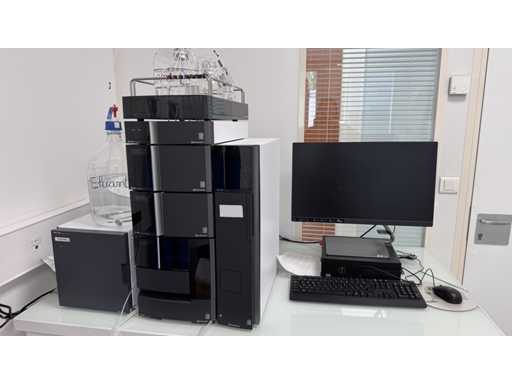 SHIMADZU - SIL-40 + SPD-40 + DGU-405 + CTO-40S + FRC-10A - Sistema cromatografico HPLC - 2021