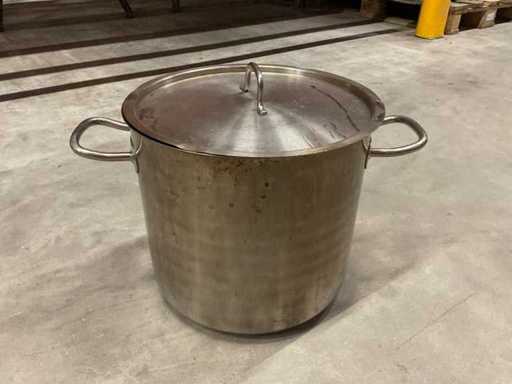 Pujadas stainless steel cooking pot with lid