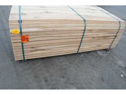 51,48 m² Okładzina dębowa