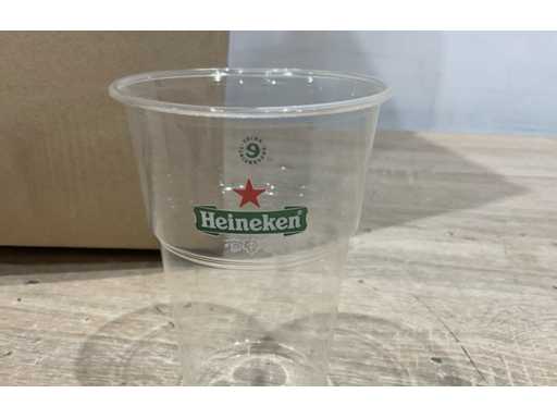 Bicchieri in plastica Bioware Heineken 0,4 litri (4480x)