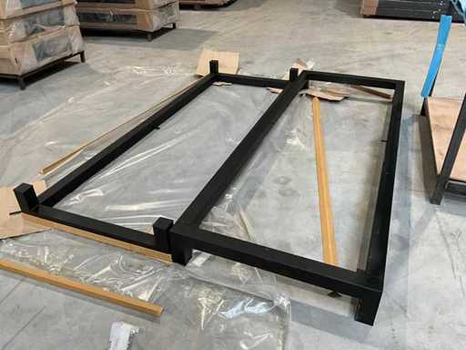 Ensemble de cadre de lit en acier (19x)