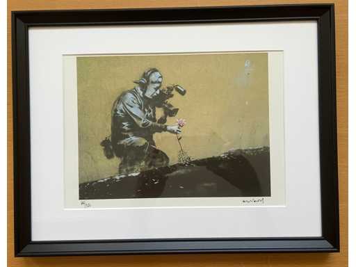 Banksy: Cameraman e Flower 44/150