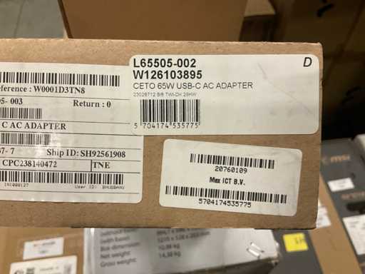 Ceto 65W USB-C Adapter (4x)