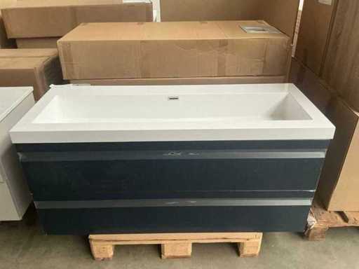 Kame Terra Deep Blue Badmeubel 120cm