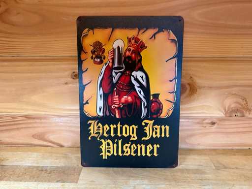 metaal reclame wandbord