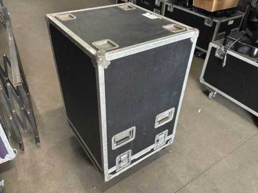 EMPTY Spring-loaded Inner Rack Flightcase