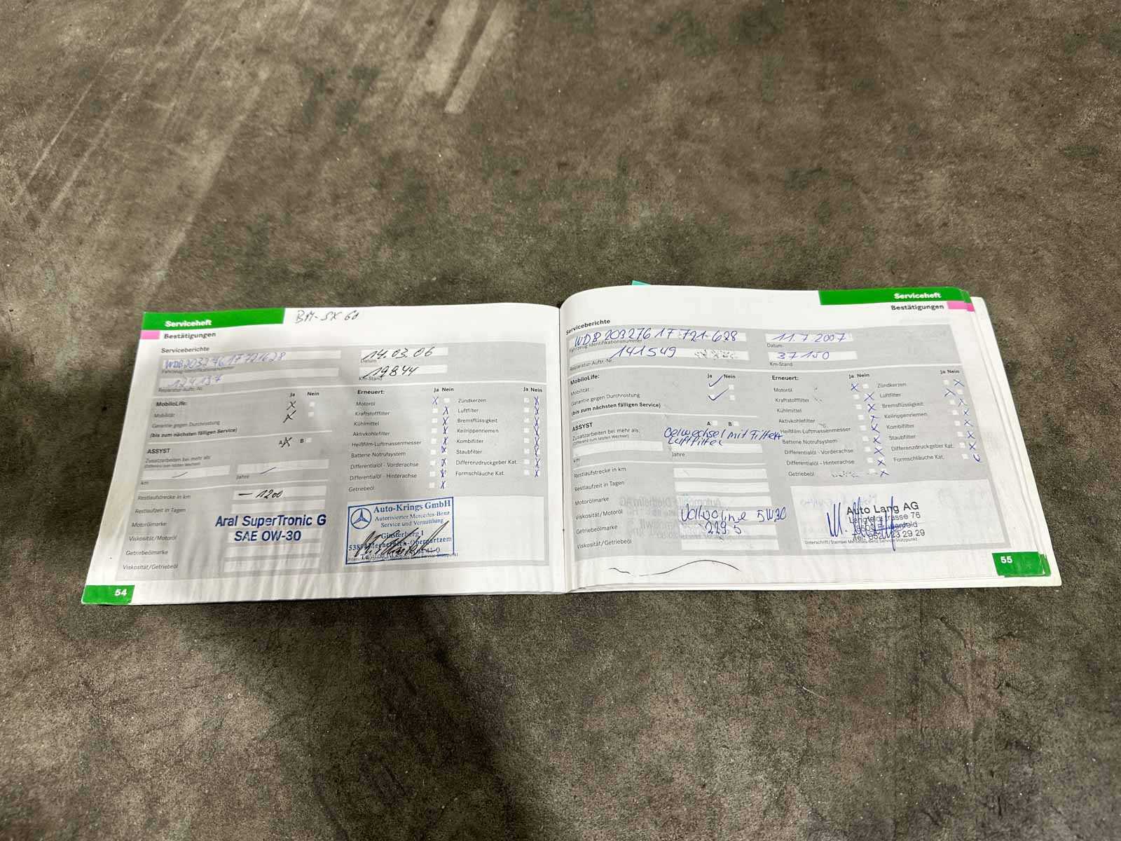 Mercedes-Benz C55 Combi AMG 5.4 V8 367pk 2005 C-klasse, JSZ-04-G Youngtimer