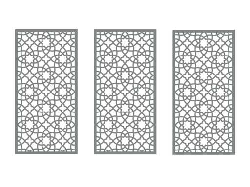 Bildschirme mit Neid – Alhambra – Leinwand – Terrassenbildschirme 16mm (3x)