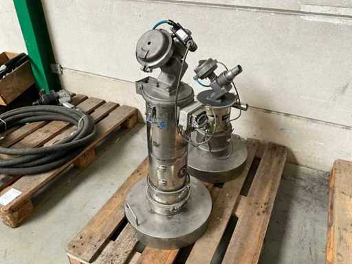 Colortronic Hopper / Vakuumförderband (2x)