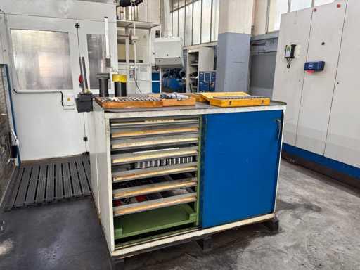   Lot Workshop cabinets with contents