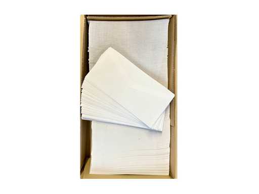 *NOI* Plicuri de afaceri Plicuri albe (48 de cutii)