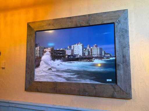 Imprimare pe ramă (Cuba) 182x135cm